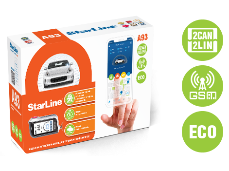 StarLine A93 2CAN+2LIN GSM ECO