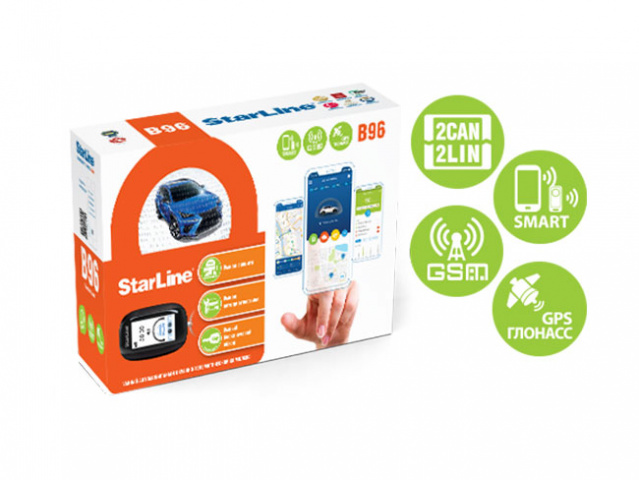 StarLine B96 BT 2CAN+2LIN 2SIM GSM-GPS